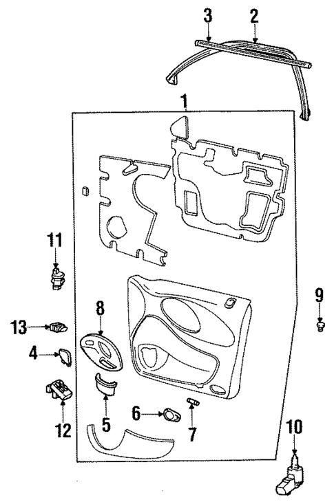 Switches for 1996 Ford Taurus #1