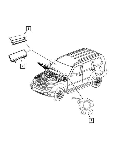 Air Bags for 2011 Jeep Liberty #0