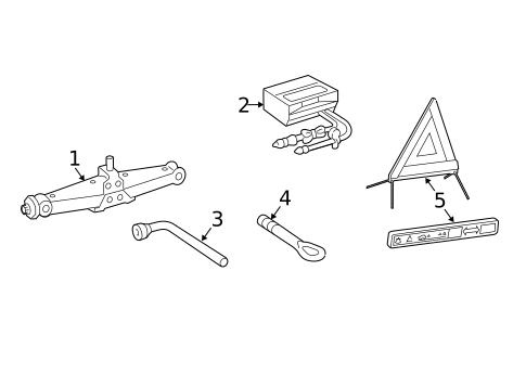 Jack & Components for 2015 Mercedes-Benz GLK 250 #0