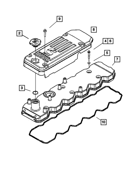 Cylinder Head for 2004 Dodge Ram 3500 #1