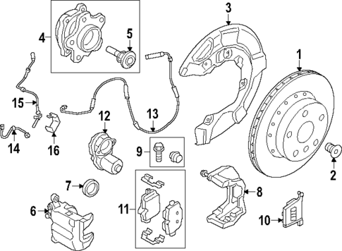 Brake Components for 2024 BMW M440i #2