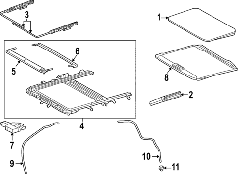 Sunroof for 2025 Lexus NX350h #1