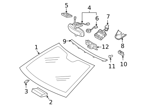 Wipers for 2008 Mercedes-Benz CLK 350 #3
