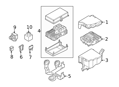 Fuse & Relay for 2015 Ford Fiesta #0