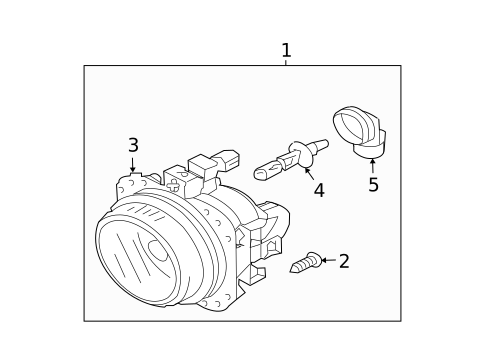 Bulbs - Chassis for 2003 Mitsubishi Eclipse #2