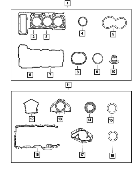 Engine Identification, Service Engines & Engine Service Kits for 2010 Chrysler Sebring #0