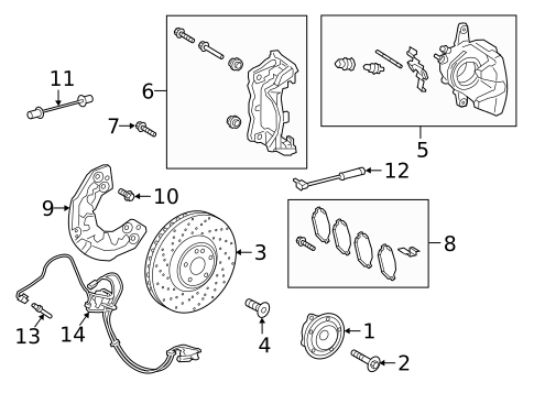 Anti-Lock Brakes for 2019 Mercedes-Benz G 550 #1
