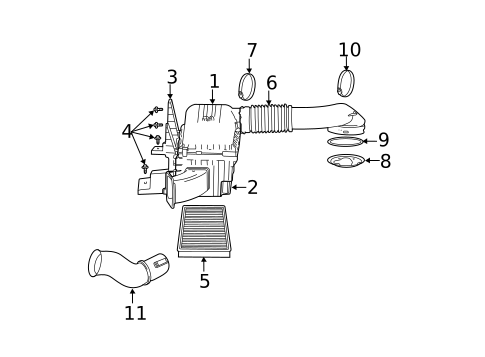 Air Intake for 2003 Dodge Ram 1500 #0