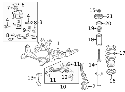 Suspension Components for 2014 Cadillac CTS #6