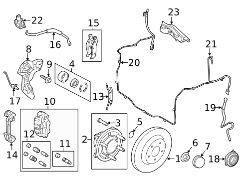 Brake Components for 2015 Ford Expedition #0