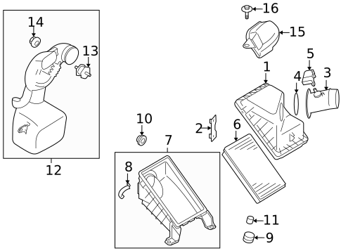 Filters for 2005 Subaru Impreza #0