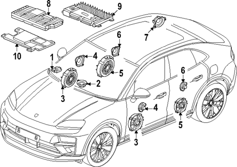 Sound System for 2024 Porsche Macan #2