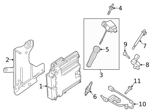 Powertrain Control for 2020 Lincoln Nautilus #0