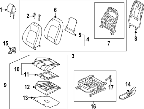 Heated Seats for 2021 Hyundai Elantra #0