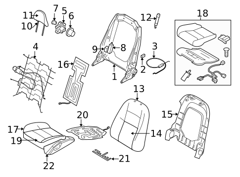 Heated Seats for 2007 Volvo V50 #0