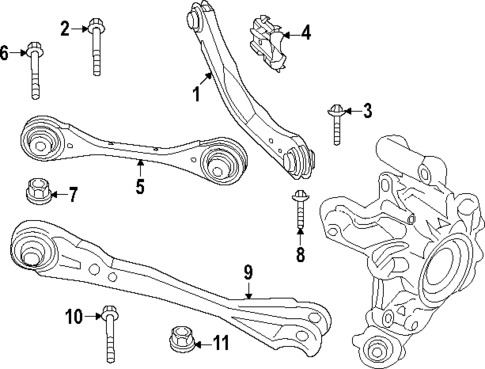 Rear Suspension for 2024 BMW i5 #4