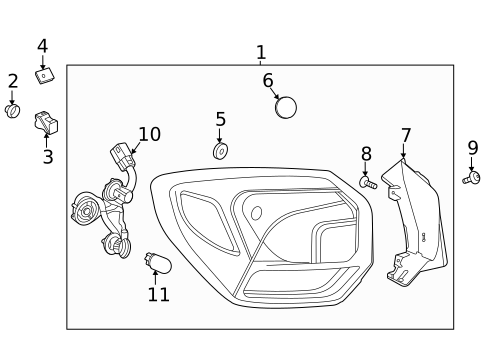 Bulbs - Chassis for 2023 Buick Encore GX #0