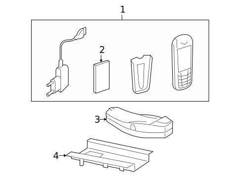 Electrical Components for 2006 Mercedes-Benz CLS55 AMG #2