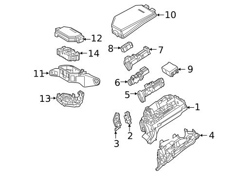 Fuse & Relay for 2025 Toyota Corolla #2