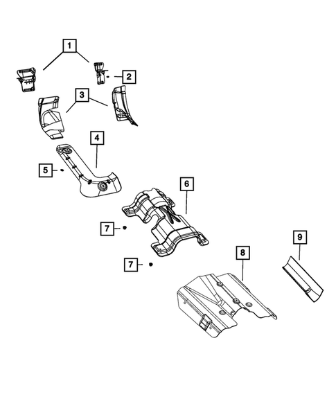 Exhaust System for 2020 Dodge Challenger #1