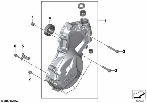 Housing Cover for 2019 BMW-Motorrad S 1000 R #1