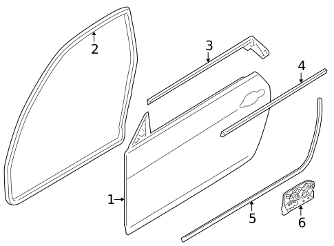 Door & Components for 2011 BMW 1 Series M #0