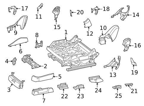 Power Seats for 2021 Mercedes-Benz S500 #0