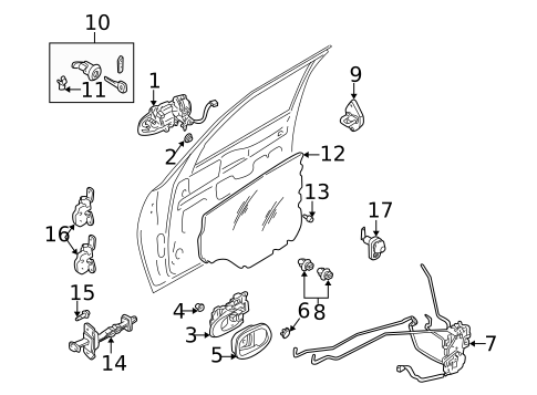 Switches for 2001 Kia Spectra #3