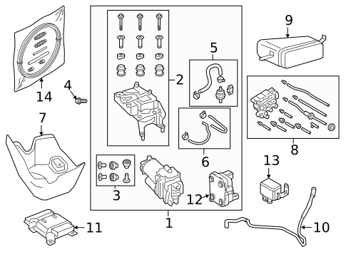 Ride Control Components for 2017 Audi Q7 #0