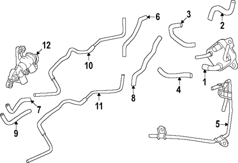 Trans Oil Cooler for 2023 Lexus LX600 #0