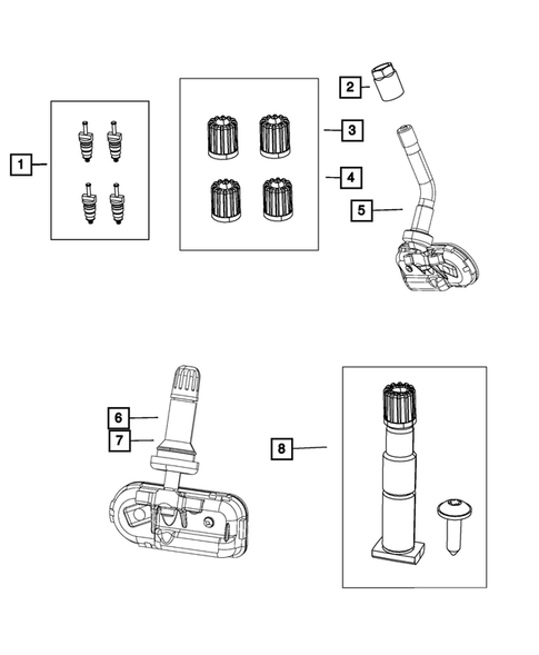 Tire Monitoring System for 2018 Ram 3500 #1