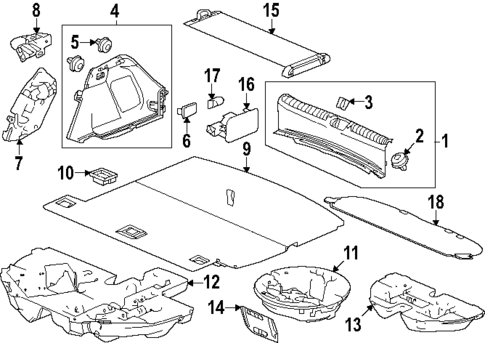 Interior Trim - Rear Body for 2025 Honda Civic #1