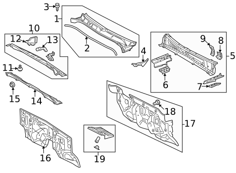 Cowl for 2017 Toyota Tundra #6