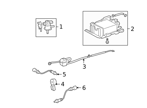 Emission Components for 2009 Toyota RAV4 #0