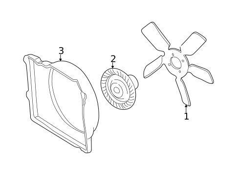 Cooling Fan for 2000 Jeep Grand Cherokee #0