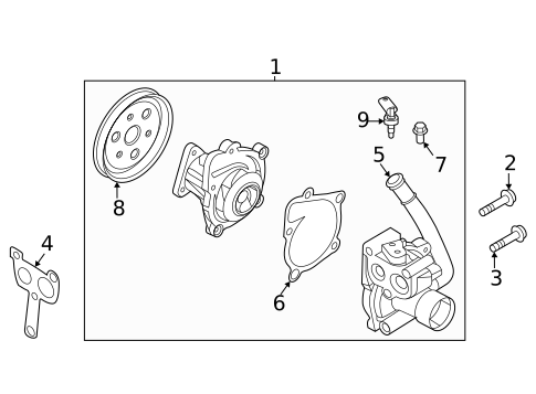 Powertrain Control for 2022 Hyundai Santa Cruz #2