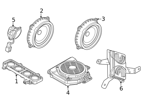 Antenna & Radio for 2023 Genesis GV80 #1
