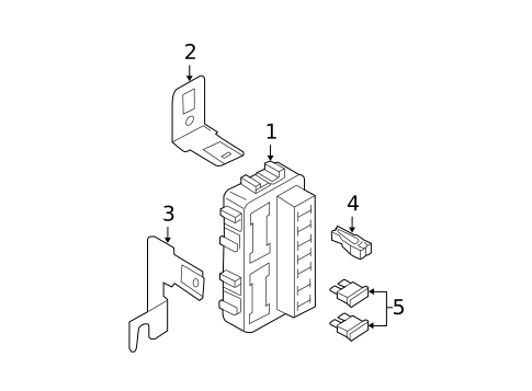 Electrical Components for 2006 Nissan Maxima #1