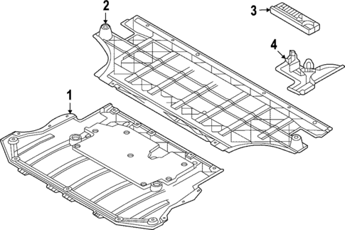 Splash Shields for 2026 Volvo EC40 #0