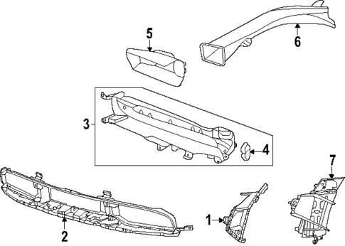 Grille & Components for 2025 Porsche Taycan #0