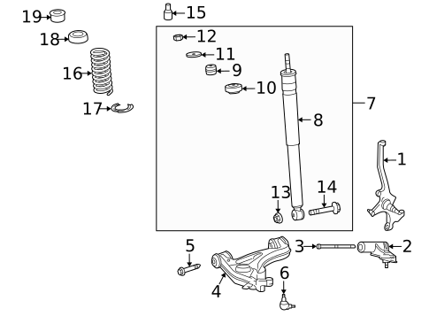 Suspension Components for 2005 Chrysler Crossfire #0