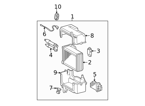 Blower Motor & Fan for 2004 Toyota Sequoia #0