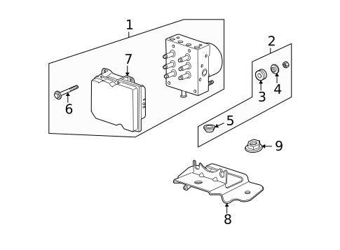 Anti-Lock Brakes for 2010 Saturn Outlook #0