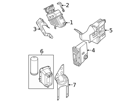 Control Units for 2023 Audi Q5 PHEV #0