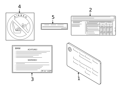Information Labels for 2007 BMW M6 #0