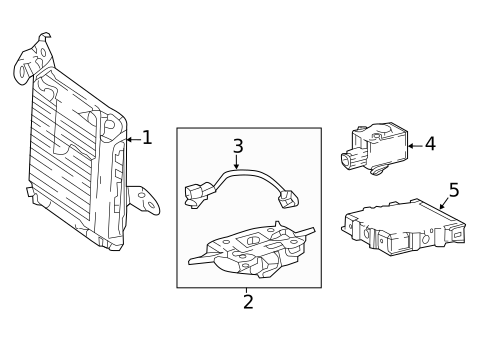 Electrical Components for 2019 Lexus LS500 #0