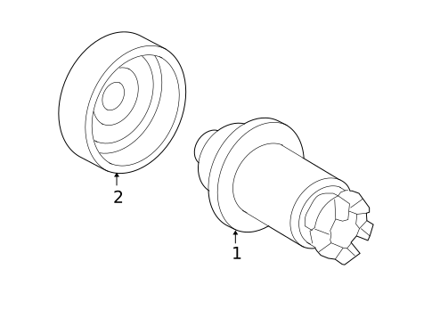 Water Pump for 2006 Volkswagen Passat #2