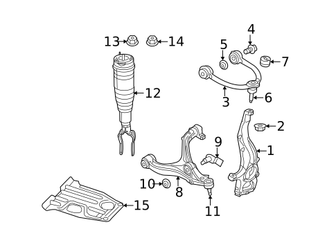 Suspension Components for 2014 Jeep Grand Cherokee #3