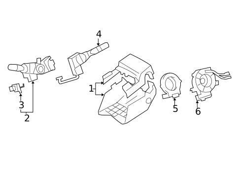 Switches for 2013 Lexus LS460 #0
