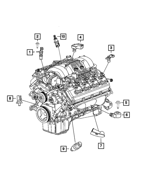 Sensors for 2016 Jeep Grand Cherokee #2